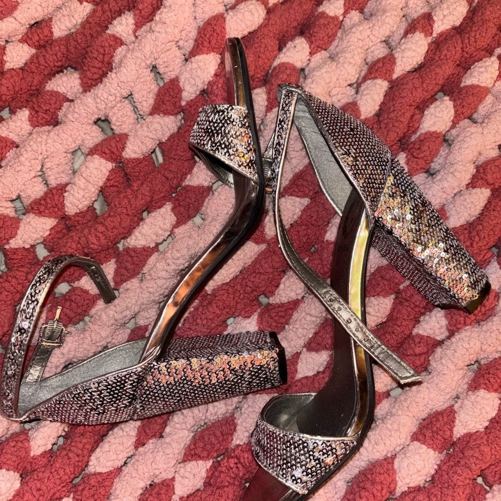 Guess Silver Women's Heels